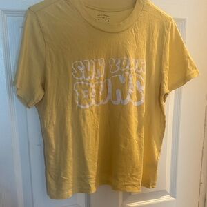 Billabong Soft Yellow Tee